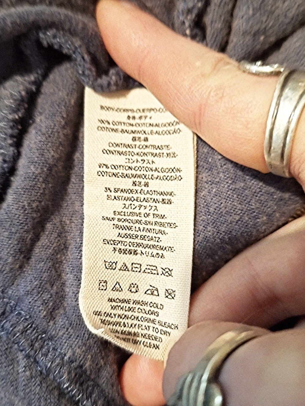 ✨️UNICORN! NWOT! Free People X Bellydancer High Low Hem Maxi Skirt In Grey/Blue! - Picture 14 of 14
